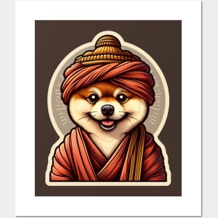 Pomeranian Zen Posters and Art